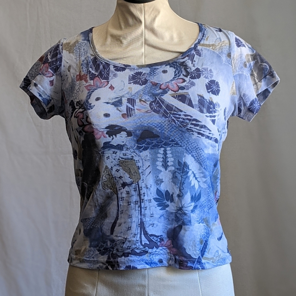 90's mesh top